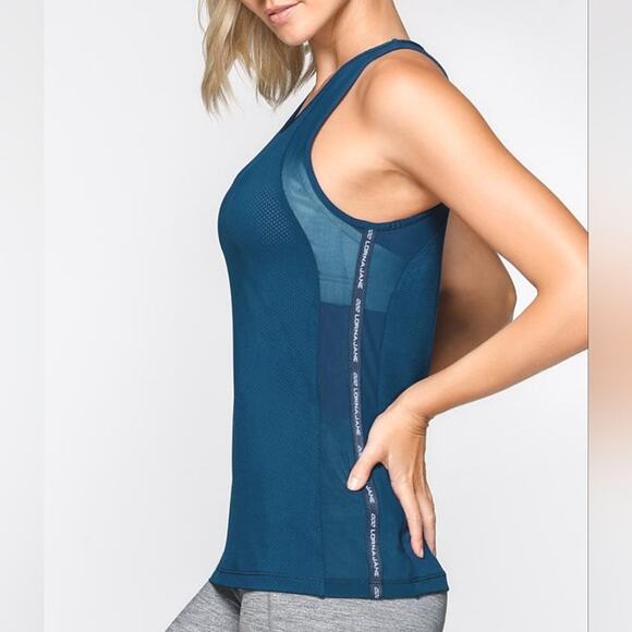 Lorna Jane | Felicia Excel Mesh Panel Athletic Tank Top - size tag removed - Picture 3 of 10